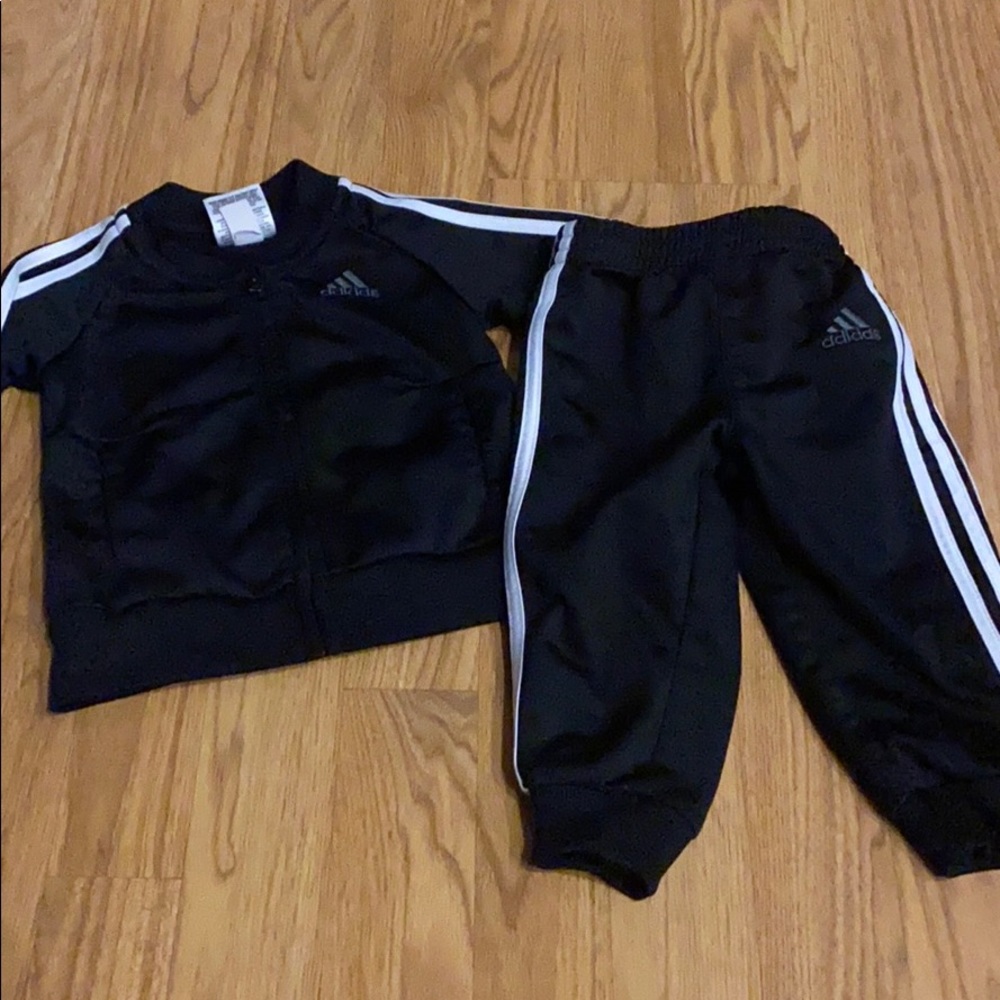 Adidas Kids Sweat Suit Matching Set Size 9 Months